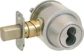 Schlage Lock B560-J-626 Deadbolt Single Cylinder FSIC Prep Adjustable Backset Grade 2