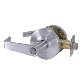 Design Hardware J-76-F-26D Privacy Cylindrical Lock with Flat Non-Handed Lever