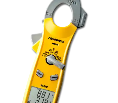 Fieldpiece SC420 Essential Clamp Meter 600V ac/dc 5000 mF