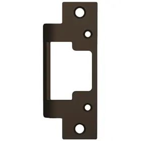 HES 801-613 Faceplate 4-7/8in x 1-1/4in Cylindrical Latches Metal Frame