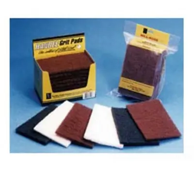 MILL-ROSE 70185 Silicon Carbide Abrasive Hand Pad Bag of 5