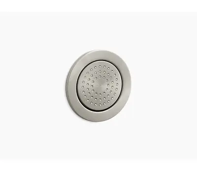 KOHLER K-8014-BN WaterTile 2 GPM Metal Round Single-Function 54-Nozzle Body Spray