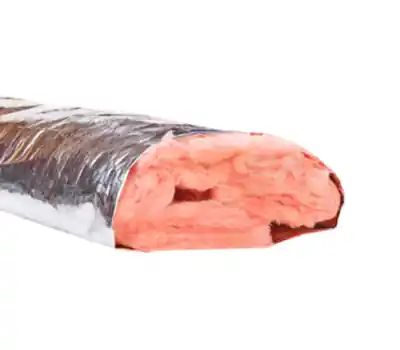 J P LAMBORN MT05R8-14 14 in. x 5 ft. R8 Insulated Fiberglass Thermal Sleeve