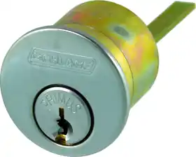 Schlage Lock 20-202CP626-LKB C Primus and XP Primus Rim Cylinder