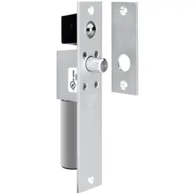 Security Door Controls 1091AI-V Electric Concealed Mortised Deadbolt Right Angle Bolt Dual Voltage 12/24VDC