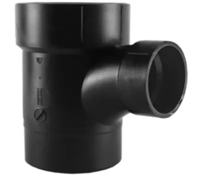 CHARLOTTE PIPE ABS004040600 ABS 2X1-1/2X1-1/2 SAN TEE