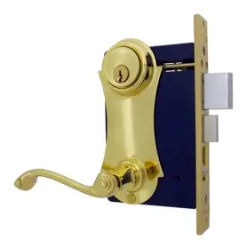 MARKS HARDWARE 9215AC/3RHR-W Entrance Mortise Lockset Double Cylinder