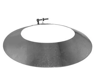 Southwark Metal 105714 14 in. 26 Gauge Galvanized Steel Storm Collar