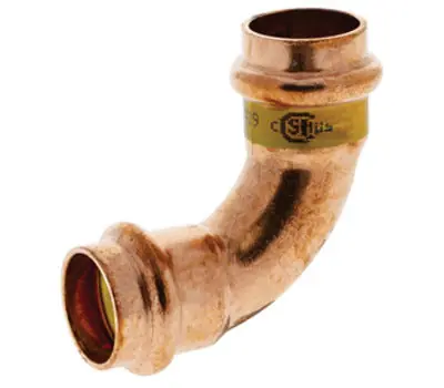 NIBCO PCH607 1-1/4 in. Press x Press Wrot Copper 90-degree Elbow