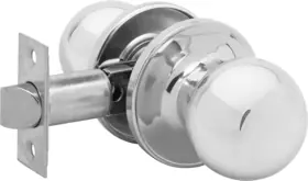 SCHLAGE LOCK J40-CNA-625 Privacy Corona Knob Grade 3 2-3/8in to 2-3/4in Backset