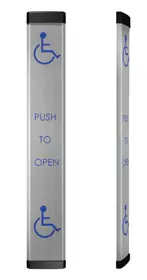 BEA INCORPORATED 10LPR36-433 Vertical Push Plate Wireless 433 MHz