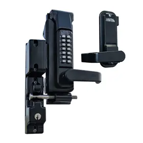 LOCKEY USA GL2-JBMGDC SUMO Surface Mount Gate Lock Double Sided Keypad Cylinder Override