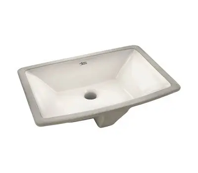 American Standard 0330.000.222 Townsend 19-1/2 x 13-5/8 x 6-1/2 in. Rectangle Undercounter Bathroom Sink