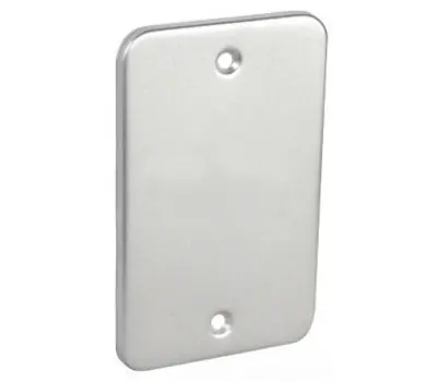 MARS 84989 2-1/8 x 4 in. Blank Utility Box Cover