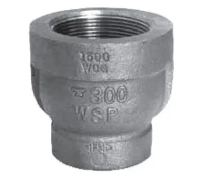 ANVIL 0310543806 1-1/2 in. Female x 1-1/4 in. Female Black Malleable Iron Reducer