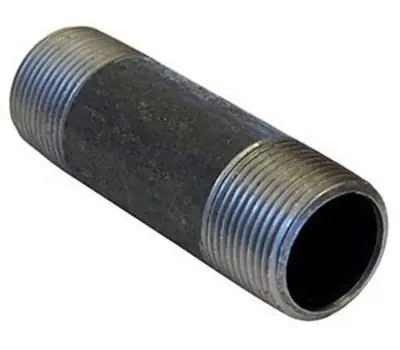 ANVIL 0330025800 Black Steel Nipple Power 1 x 6-1/2 in.