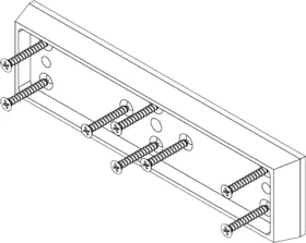 Rutherford Controls AH71-28 Armature Plate Holder for 8371 Maglocks