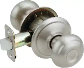 Schlage Lock F10-GEO-619 16-080 Passage Georgian Knob Grade 2 Adjustable Backset