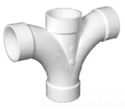 CHARLOTTE PIPE PVC005000800 PVC 500 3 DWV DBL FIXT FITTING