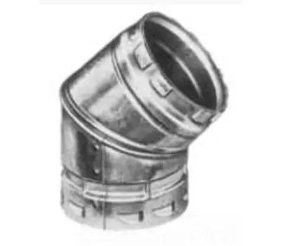 AMERICAN METAL PRODUCTS 10R45 10 B-VENT ADJ 45DEG ELL