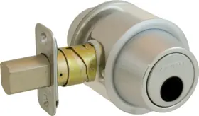 Schlage Lock B562-L-626 Deadbolt Double Cylinder Power Adjustable Backset 2-3/8 to 2-3/4