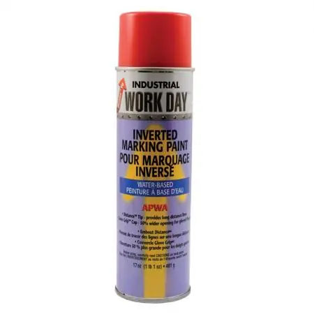 JONES STEPHENS J40382 Marking Paint Safety Red 17 oz. Aerosol Can