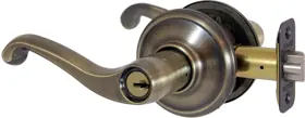 Schlage Lock F51A-FLA-609 Entry Flair Lever Grade 2