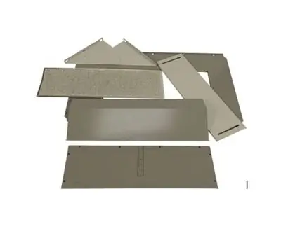 International Comfort Products CRMANDPR001A03 25% Open Manual Fresh Air Damper