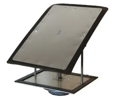 Arzel Zoning STKSB-E8X20 EzySlide 8 x 20 in. Bottom-Mount Damper