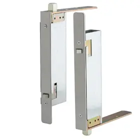 IVES FB41P-WD US32D Pair Auto Flushbolts Wood Door Satin Stainless Steel