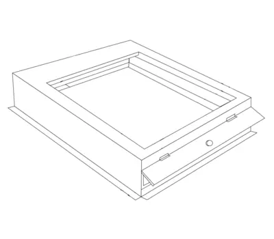 Southwark Metal GFFB 16X25 Furn Filter Base