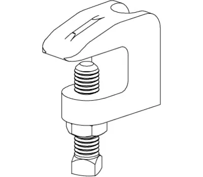 PHD Manufacturing 354 1/2 Beam Clamp PL DOM