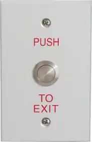 LOCKNETICS MPB-100 Metal Button SPDT