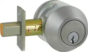 SCHLAGE DB2000-SCT-626-KDC Deadbolt Single Cylinder Adjustable Backset