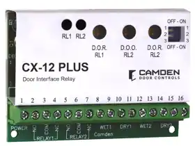 Camden Door Controls CX-12PLUS Door Interface Relay Board