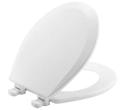 BEMIS XM30TM 346 Round Wood Toilet Seat White