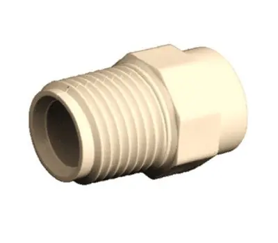 CHARLOTTE PIPE CTS021091600 Flowguard Gold 2 in. CTS Male x Slip CPVC Adapter