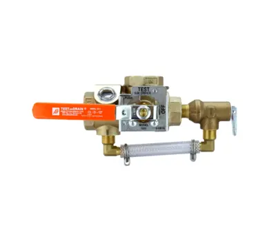 AGF 1011A-242A TestAnDrain 2 in. Female 5.6K Orifice Cast Bronze Pressure Relief Valve