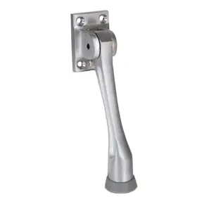 TRIMCO 1221-4 626 Kick Down Door Stop Satin Chrome