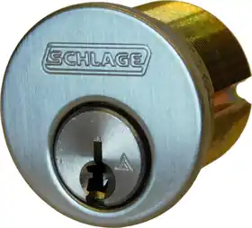 Schlage Lock 30-001-C123-626-0B-118 Mortise Cylinder L583-474 Everest C123 Keyway