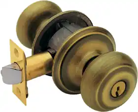 Schlage Lock F51A-GEO-609 16-211 Entry Georgian Knob Grade 2