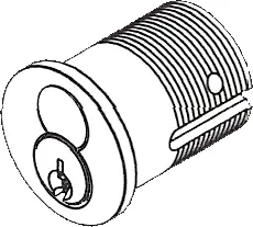 Schlage Lock 20-061C626 FSIC 1-1/2in Mortise Housing with Core Straight Cam K510-730 C Keyway 626