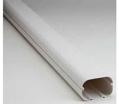 RectorSeal 85104 Slimduct SD-100-W 78 x 4 x 2-3/4 in. PVC Line Set Cover