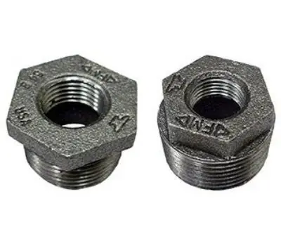Anvil 0318908928 4 in. MNPT x 1-1/2 in. FNPT Cast Iron Inside Hex Bushing