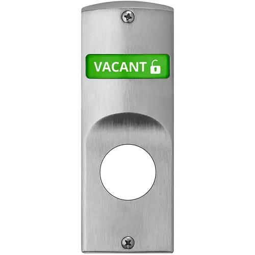 SARGENT SA191-RH-V20-26D Outside Indicator Kit for Keyed Cylinder V20 Vacant/Occupied Right Hand 626/US26D