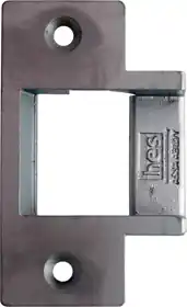 HES V3-7-626 Faceplate 2-3/4 Inch x 1-1/8 Inch T-Strike Satin Chrome