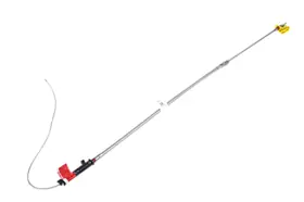 VON DUPRIN 47250176 Top Cable for Concealed Vertical Cable Red Adjustable 8ft up to 9ft-2in