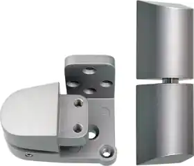 Calibre Door Closers PV4001-AL 3/4in Offset Left Hand Flush Pivot Set