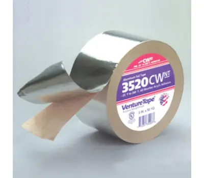 Venture Tape 3520CW Aluminum Foil Tape 3 in. x 50 yds. Replacement MPN
