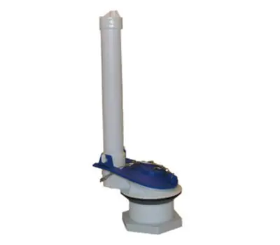 LARSEN SUPPLY COMPANY 1-Apr Plastic Universal Toilet Tank Flush Valve for 2-Piece Toilets